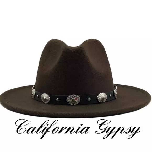 Accessories - Gypsy Western Concho Cowgirl Hat